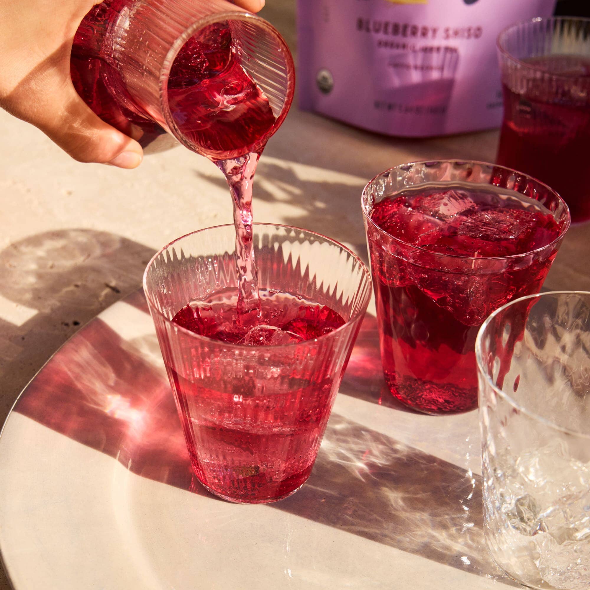 Blueberry Shiso Iced Tea - Image 3
