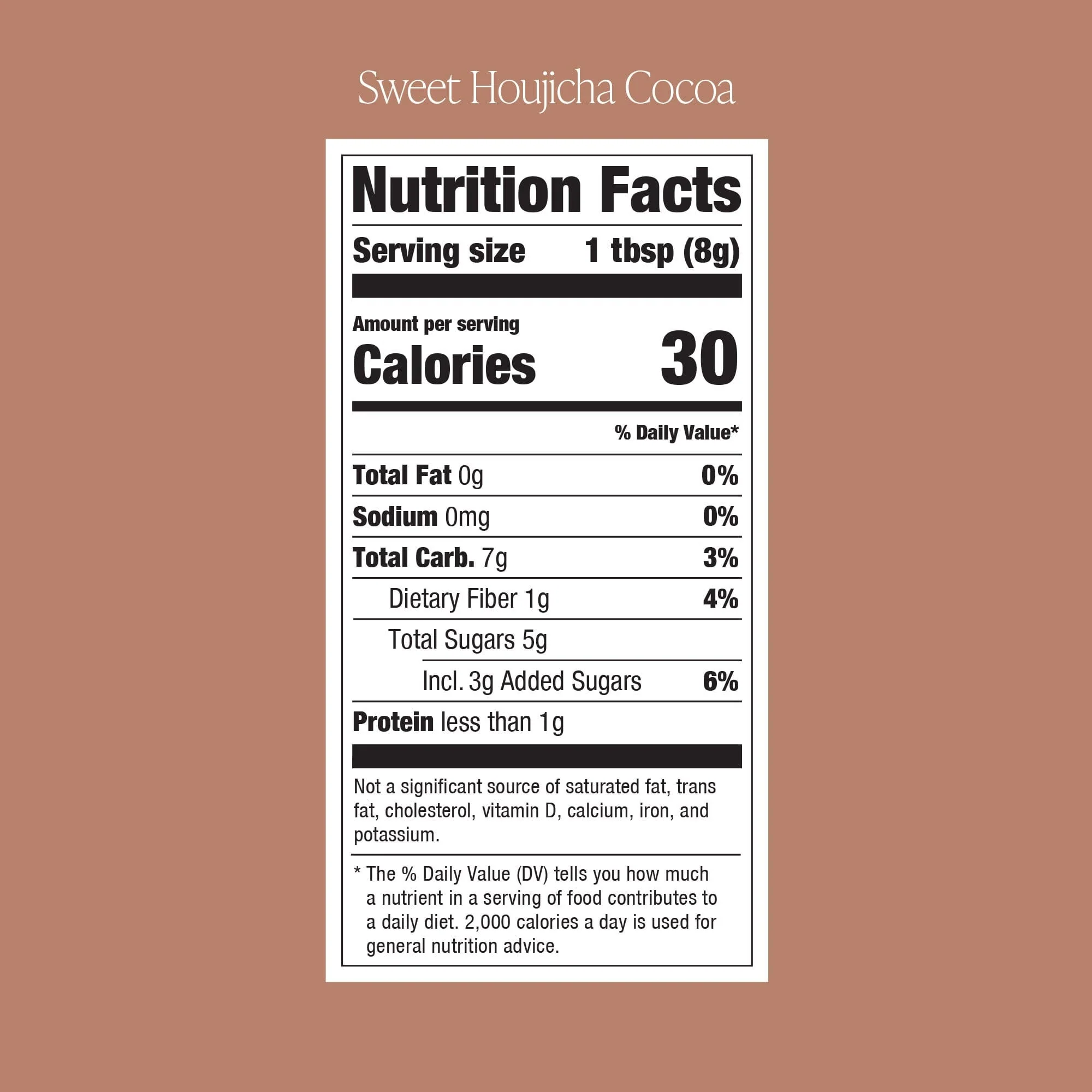 Sweet Houjicha Cocoa Powder - Image 6
